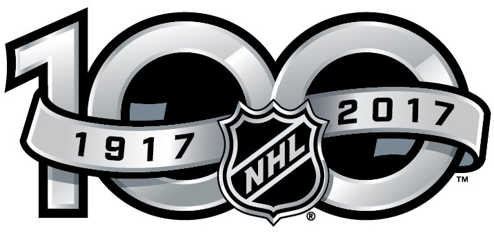 National Hockey League 2017 Anniversary Logo iron on transfers for T-shirts